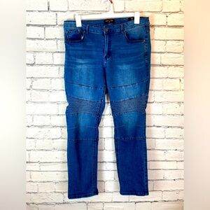 Ring of Fire Slim Moto Style Jeans size 36x30 Slim Jeans